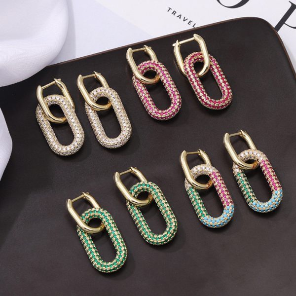 brass earring