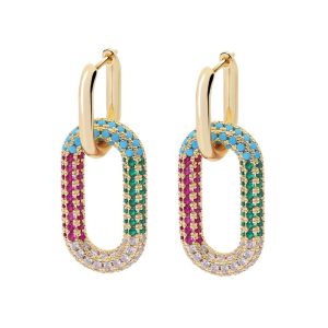 brass earring