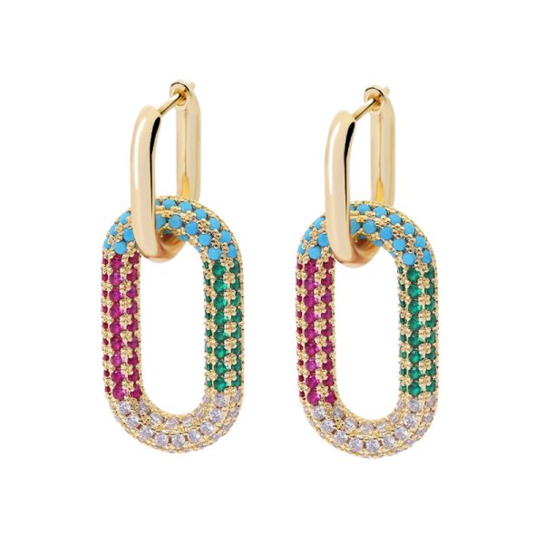 brass earring