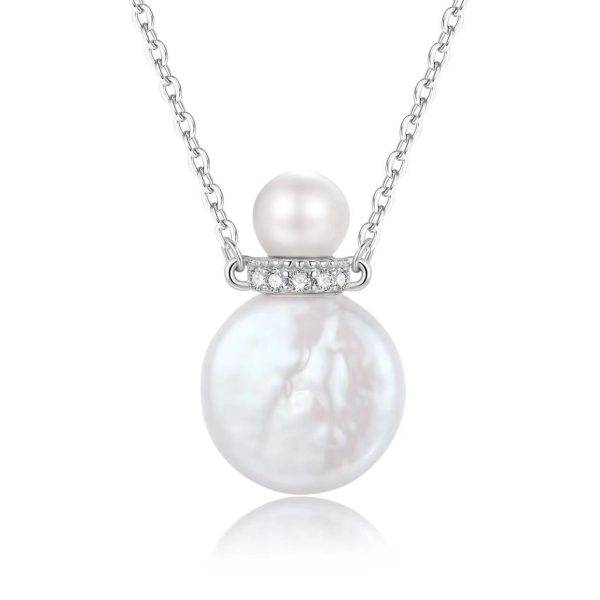 925 sterling silver baroque necklace - Image 2
