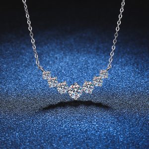 925 silver moissanite jewelry
