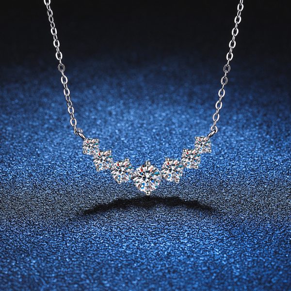 925 silver moissanite jewelry