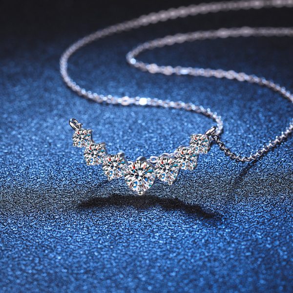 925 silver moissanite jewelry