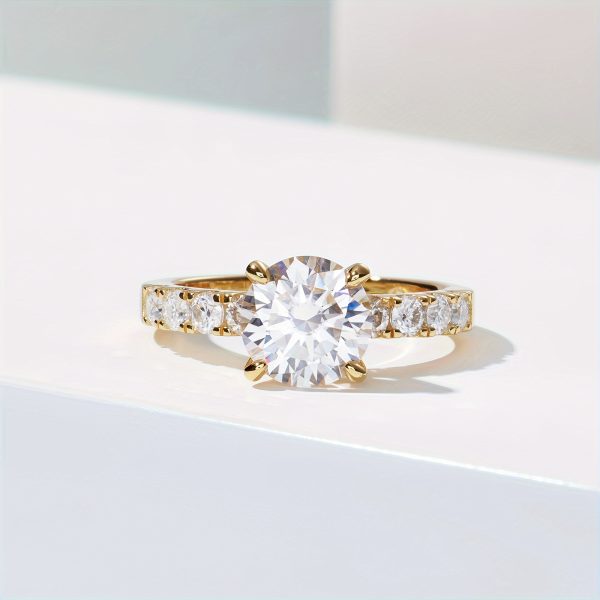 1pcs 3.5ct Moissanite Sterling Silver 925 Engagement Rings Wedding Band Rings - Image 10