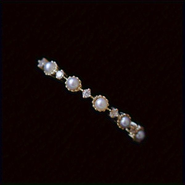s925 silver fashion light luxury design ring temperament simple pearl wedding ring jewelry 1.5gu002F0.053oz - Image 4