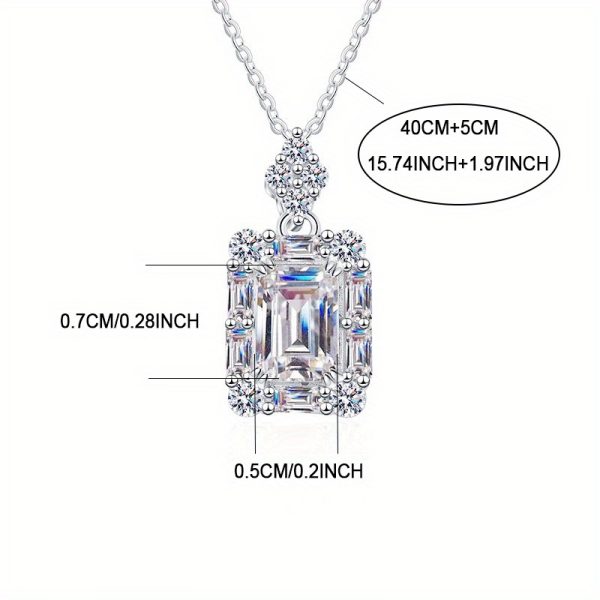 1pc Radiant Pendant, Simple Elegant Necklace for Men and Women, Daily Wear, Date, Party, Travel, Vacation, Gift for Boyfriend and Girlfriend - Image 4