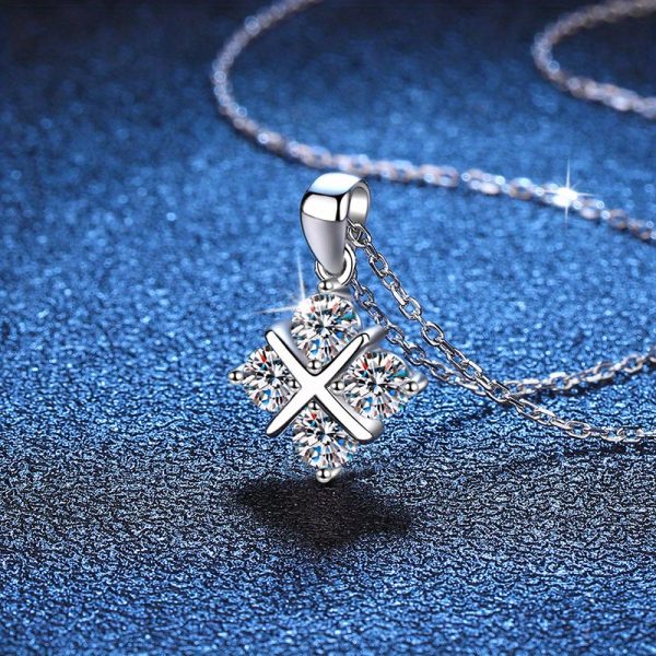 Elegant 925 Sterling Silver Dreamcatcher Pendant Necklace with Moissanite Stones, Vintage Simple Design, 18K Golden Plated, Suitable for Daily Wear and Special Occasions, Ideal Gift for Mardi Gras and Other Festivities - Image 5