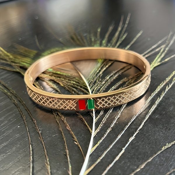 1pc Luxury Stainless Steel Men's Fashion Bracelet - Hypoallergenic, Water Resistant, Easy to Wear - Perfect Jewelry Gift for Him, Father, Boyfriend, or Husband - Image 12