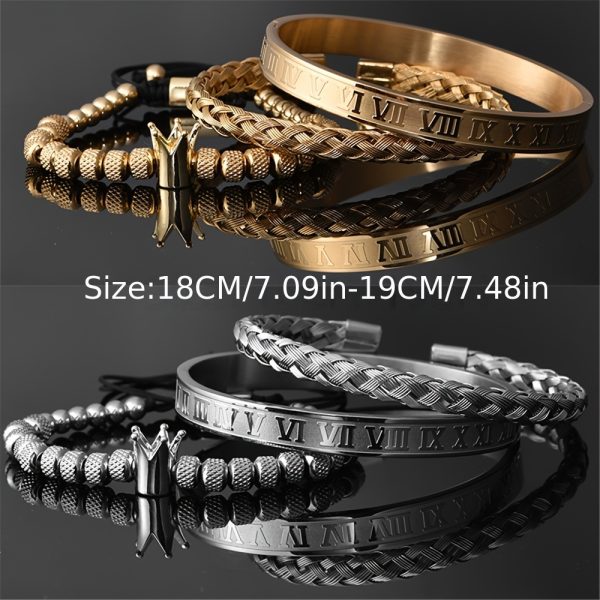 1pc Stainless Steel Love Knot Bracelets for Couples - Fashionable Adjustable Design, Hypoallergenic & Durable, Perfect Symbol of Unity for Anniversaries, Gifts - Image 5