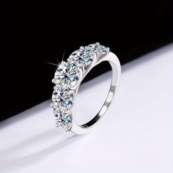 3.6ct Ring 925 Sterling Silver High Quality Jewelry Match Daily Outfits Evening Party Decor Perfect Gift For Female With Gift Box - Image 3