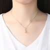 S925 Silver Natural Freshwater Pearl Necklace For Women Accessories Romantic Valentine's Day Gifts - Image 8