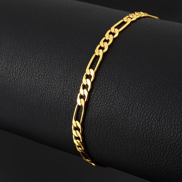 1pc Stainless Steel Chain Bracelet - Fashionably Cool Hip Hop Inspired Chain Link Design for Everyday Wear, Unisex for Men and Women, Perfect Gift for Fathers Day, Birthdays, or Any Special Occasion - Image 7