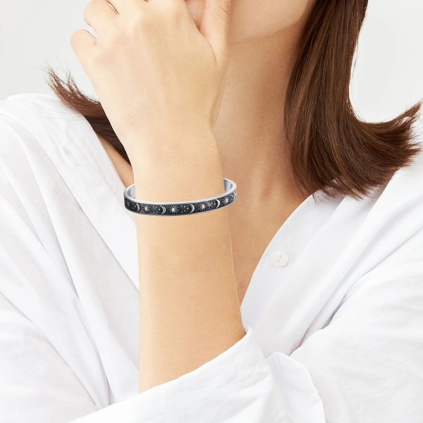 Stainless Steel Inspirational Cuff Bracelet For Women Her Easter Day Gifts Birthday Graduation Christmas Gifts - Image 9