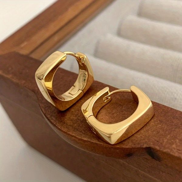 Gorgeous Geometric Hoop Earrings - Perfect for Any Season! Christmas, Halloween, Thanksgiving Day gift - Image 5