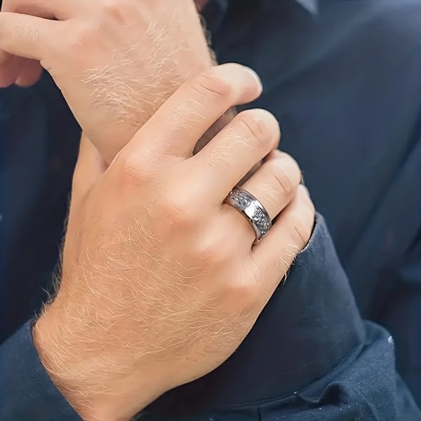 1pc Exquisite Punk Gear Stainless Steel Ring - Durable, Edgy Fashion Accessory for Men - Perfect Gift for Party, Banquet, Holiday, Birthday, Anniversary Celebrations - Image 10