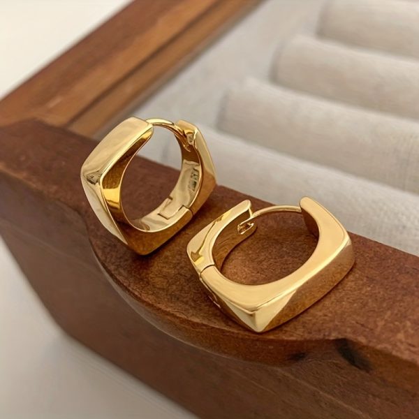 Gorgeous Geometric Hoop Earrings - Perfect for Any Season! Christmas, Halloween, Thanksgiving Day gift - Image 7