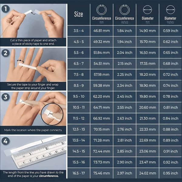 1pc Fashion Trendy 26 Letters Men's Square Stainless Steel Ring - Image 11