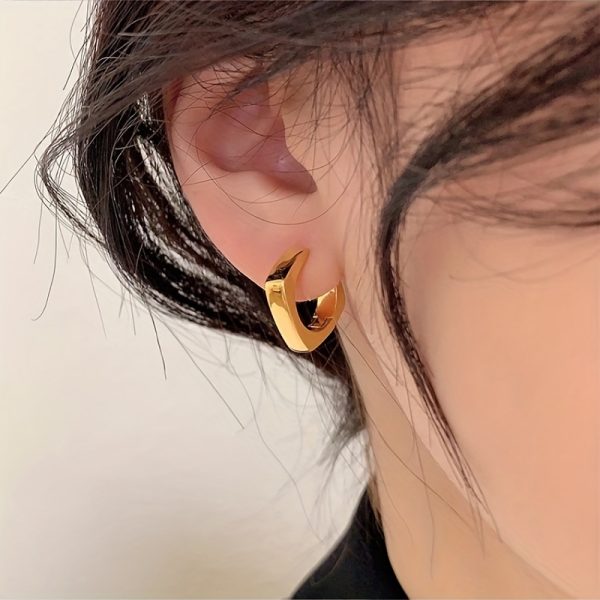 Gorgeous Geometric Hoop Earrings - Perfect for Any Season! Christmas, Halloween, Thanksgiving Day gift - Image 6