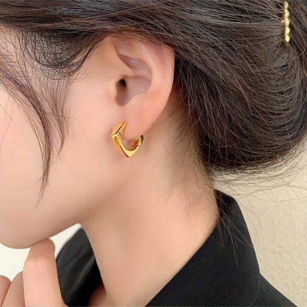 Gorgeous Geometric Hoop Earrings - Perfect for Any Season! Christmas, Halloween, Thanksgiving Day gift - Image 3